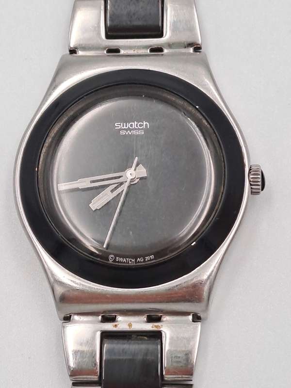 Pre-Owned AG 2010 Swiss Made SWATCH  IRONY Quartz watch -Working