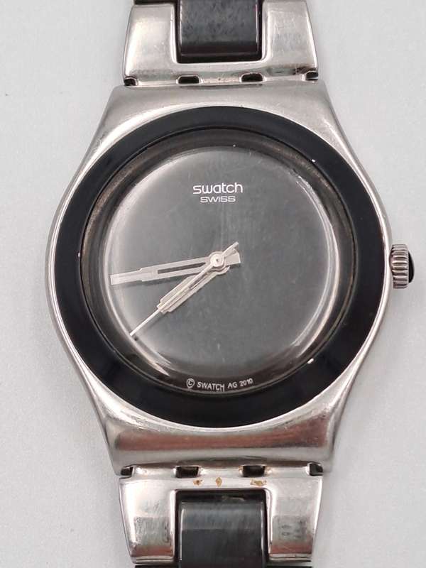 Pre-Owned AG 2010 Swiss Made SWATCH  IRONY Quartz watch -Working