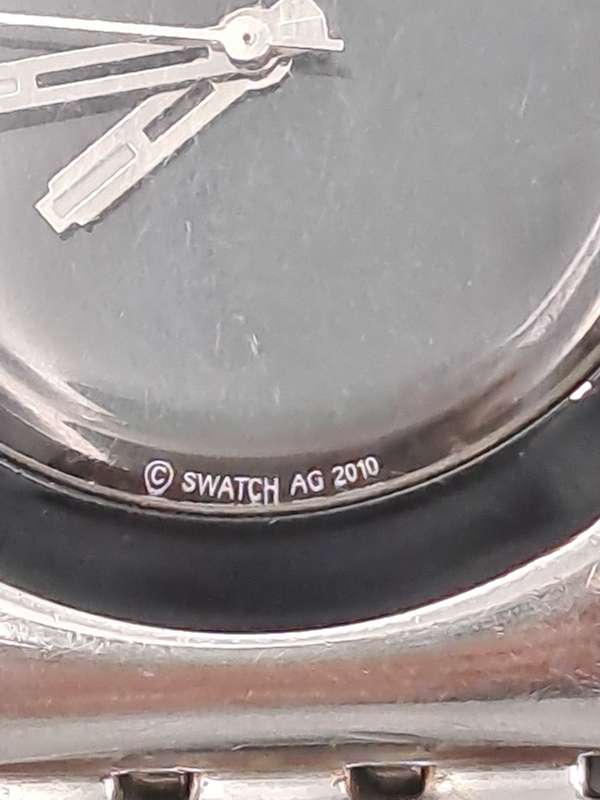 Pre-Owned AG 2010 Swiss Made SWATCH  IRONY Quartz watch -Working