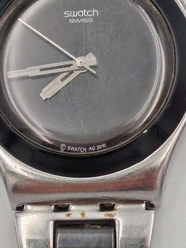 Pre-Owned AG 2010 Swiss Made SWATCH  IRONY Quartz watch -Working