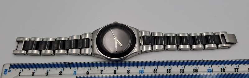 Pre-Owned AG 2010 Swiss Made SWATCH  IRONY Quartz watch -Working