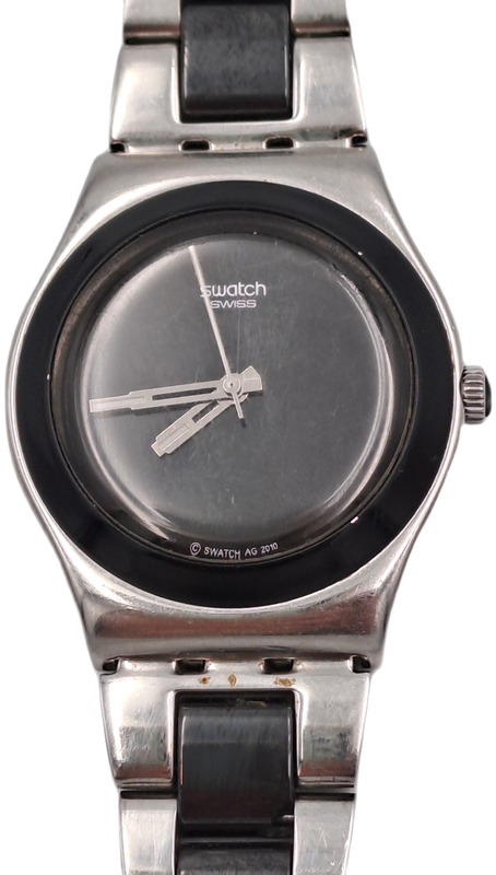 Pre-Owned AG 2010 Swiss Made SWATCH  IRONY Quartz watch -Working