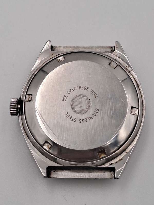 Vintage TECHNOS Cougar Mod.2879.2120.354 Mens Automatic Watch -17 Jewels -WORKING