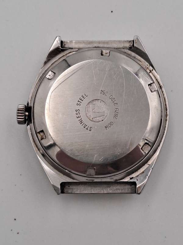 Vintage TECHNOS Cougar Mod.2879.2120.354 Mens Automatic Watch -17 Jewels -WORKING