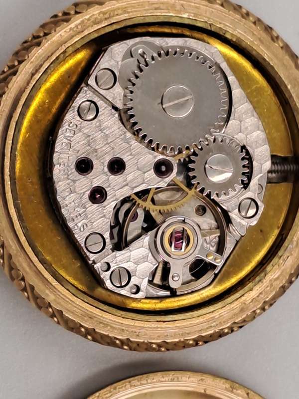 Rare Vintage small Ladies Farian Pocket watch (wind-up) Working -17 Rubis