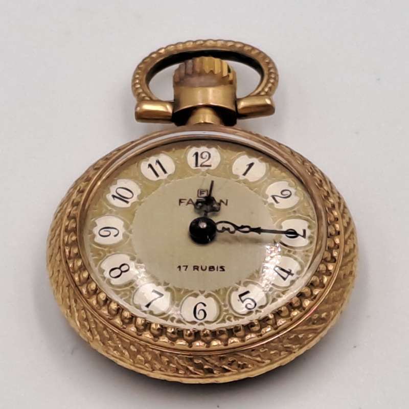 Vintage ladies pocket watch top