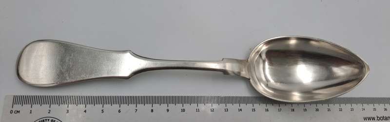 Large Antique 1800`s Hallmarked Russian 84 Silver Spoon-80grams.