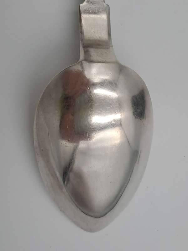Large Antique 1800`s Hallmarked Russian 84 Silver Spoon-80grams.