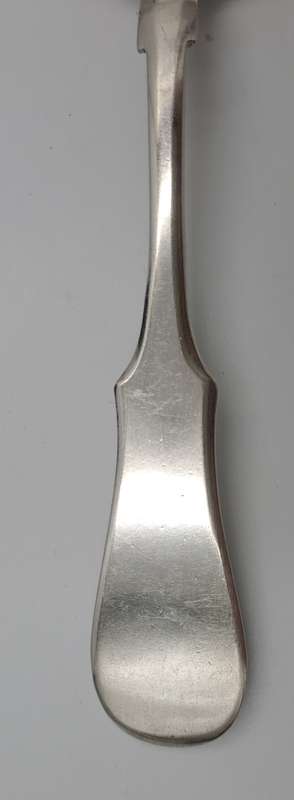 Large Antique 1800`s Hallmarked Russian 84 Silver Spoon-80grams.