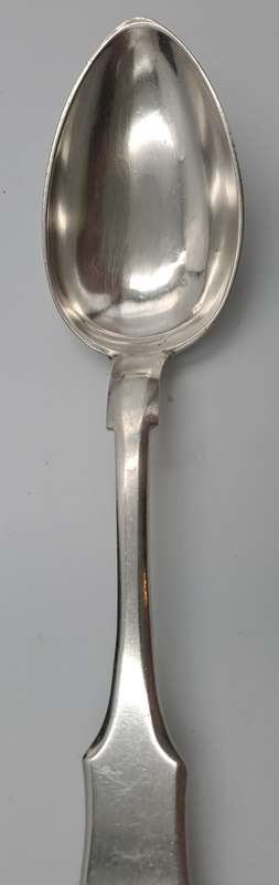 Large Antique 1800`s Hallmarked Russian 84 Silver Spoon-80grams.