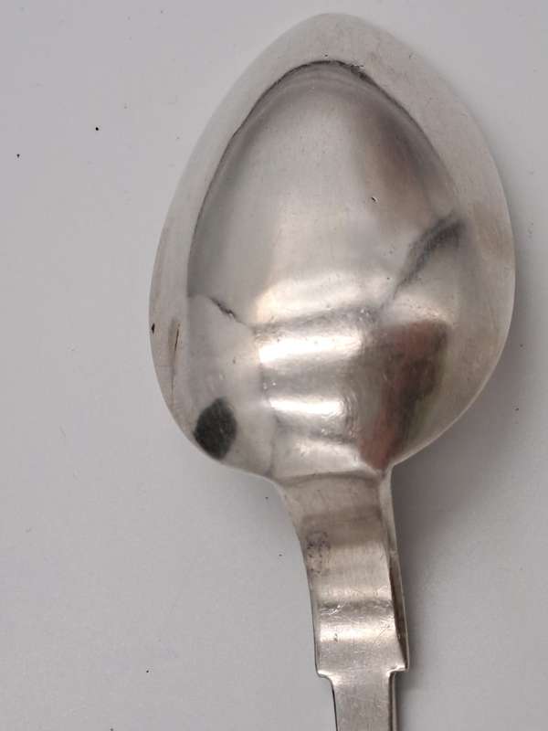 Large Antique 1800`s Hallmarked Russian 84 Silver Spoon-80grams.