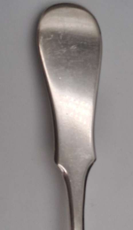 Large Antique 1800`s Hallmarked Russian 84 Silver Spoon-80grams.