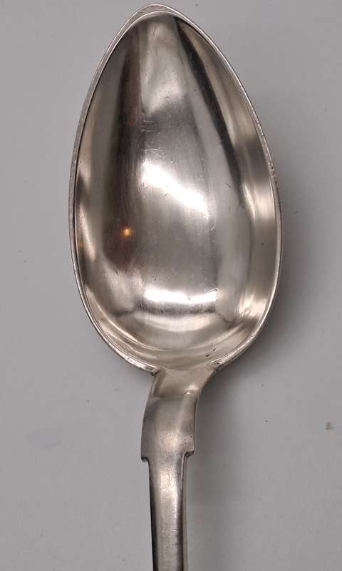 Large Antique 1800`s Hallmarked Russian 84 Silver Spoon-80grams.