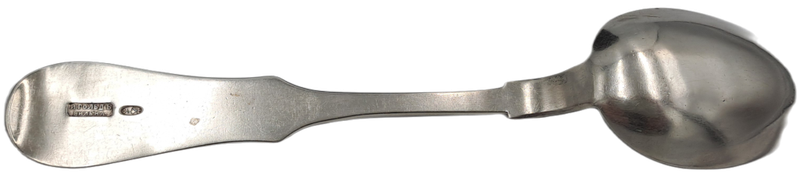 Large Antique 1800`s Hallmarked Russian 84 Silver Spoon-80grams.