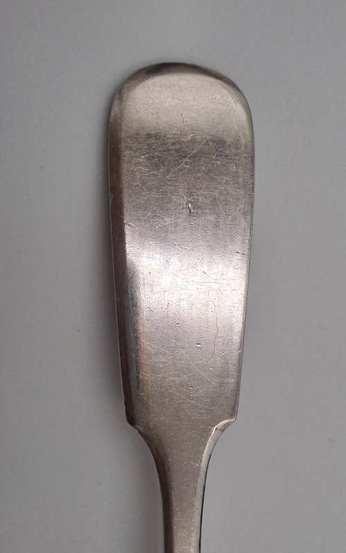 Large Antique 1800`s Hallmarked Russian 84 Silver Spoon-68grams.