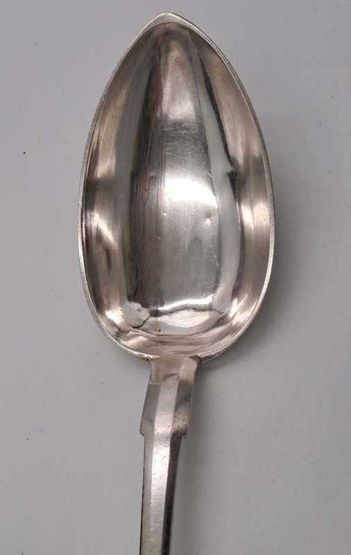 Large Antique 1800`s Hallmarked Russian 84 Silver Spoon-68grams.