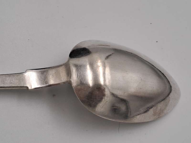 Large Antique 1800`s Hallmarked Russian 84 Silver Spoon-68grams.
