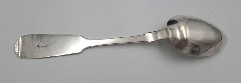 Large Antique 1800`s Hallmarked Russian 84 Silver Spoon-68grams.
