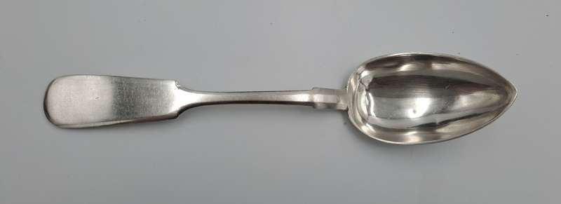 Large Antique 1800`s Hallmarked Russian 84 Silver Spoon-68grams.