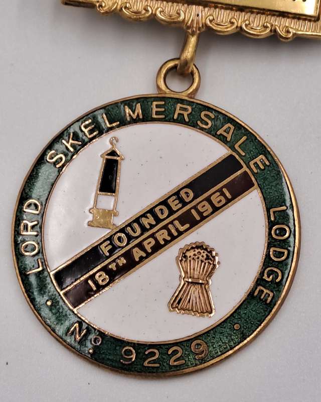 Vintage R.A.O.B  21st Anniversary Lord Skelmersale Lodge Masonic Jewel (free Mason)