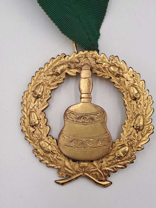 Vintage Masonic medal presented By Bro.Norman Hon.S.G.D to Bro Thys Hon.S.G.D