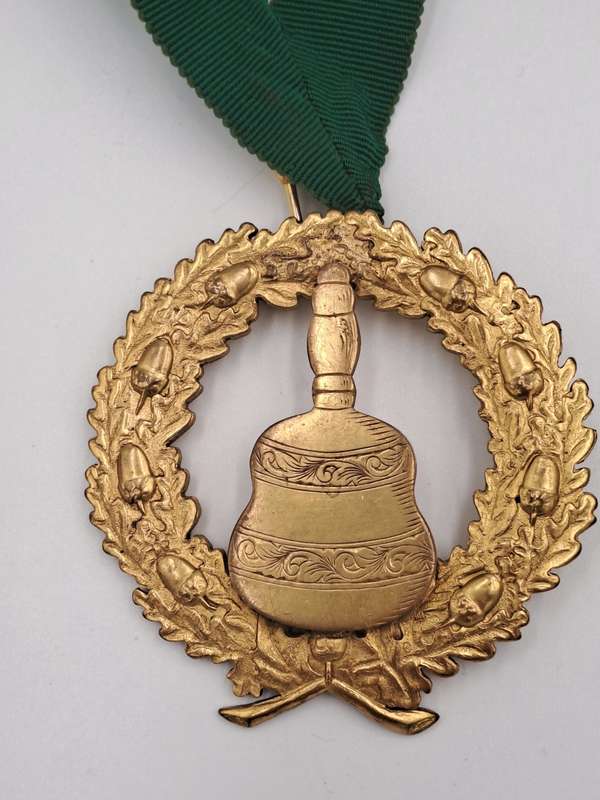 Vintage Masonic medal presented By Bro.Norman Hon.S.G.D to Bro Thys Hon.S.G.D