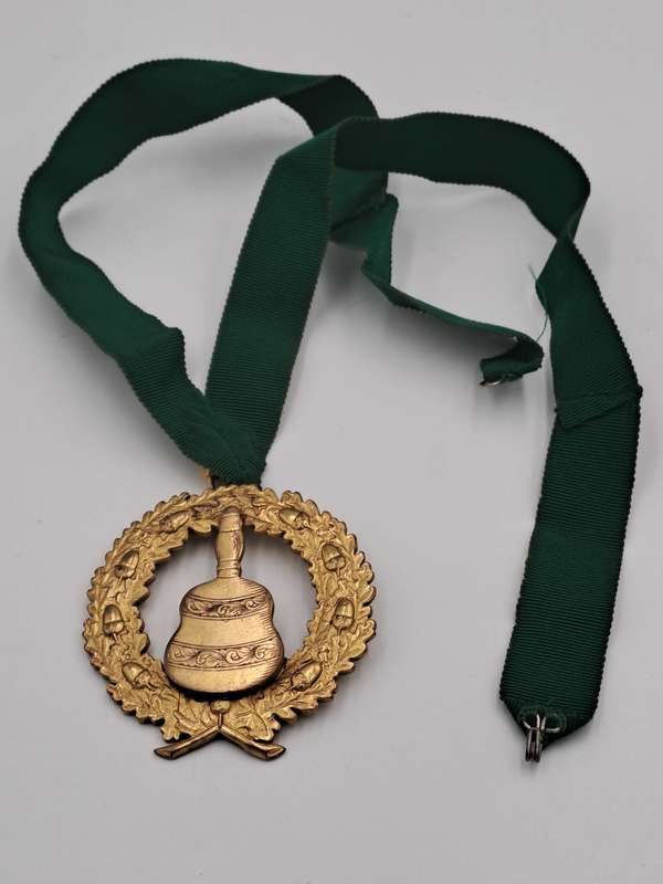 Vintage Masonic medal presented By Bro.Norman Hon.S.G.D to Bro Thys Hon.S.G.D
