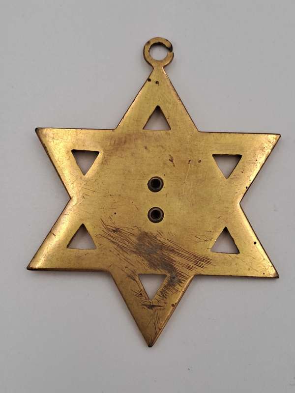 Antique 1897 Masonic Jewel - Kaizer Friedrich Loge Weisheit Starke Schonheit Johannesburg Transvaal