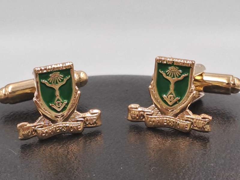 Masonic Grand Lodge Of Nigeria -Free Mason- Cufflinks