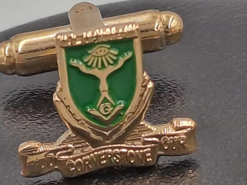 Masonic Grand Lodge Of Nigeria -Free Mason- Cufflinks