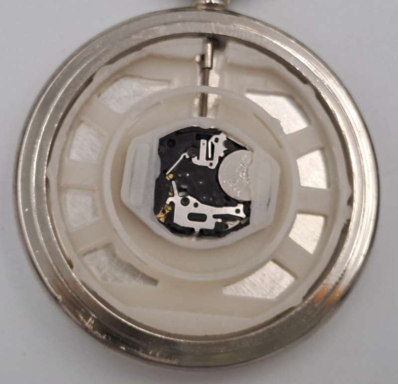 Hachette Quartz Pocket watch - Hachette Collection - No magazine -Tempusedaxrerum -Working