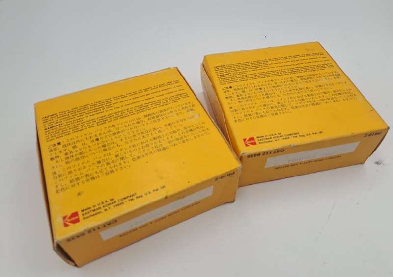 2 x Sealed (Expired) Take Two Pak Kodac PR10-2 Instant Color Film (4 Cartriges) -unopened