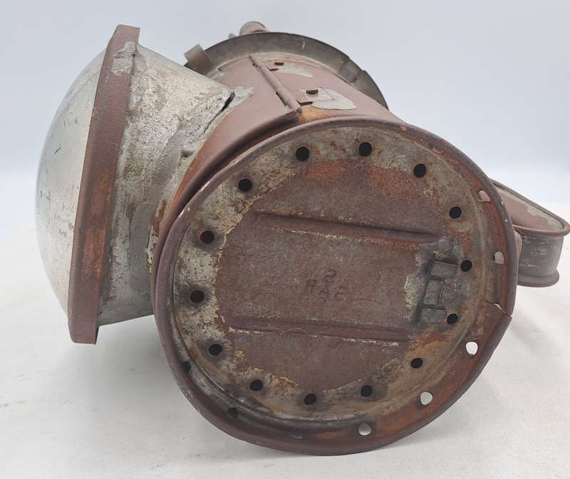 Vintage SAS-SAR Railway Signal Lamp -Not restored-Front lens cracked