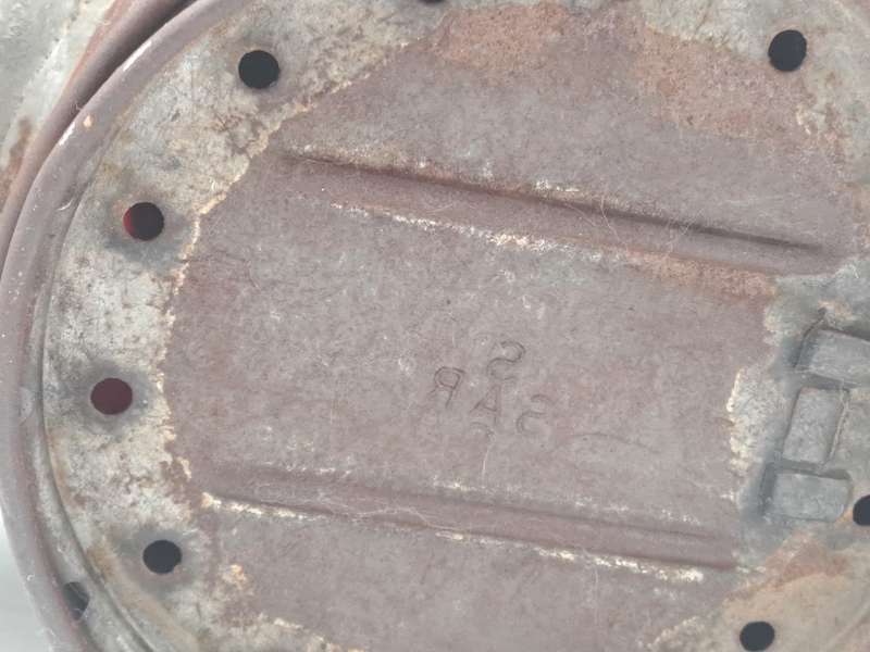 Vintage SAS-SAR Railway Signal Lamp -Not restored-Front lens cracked
