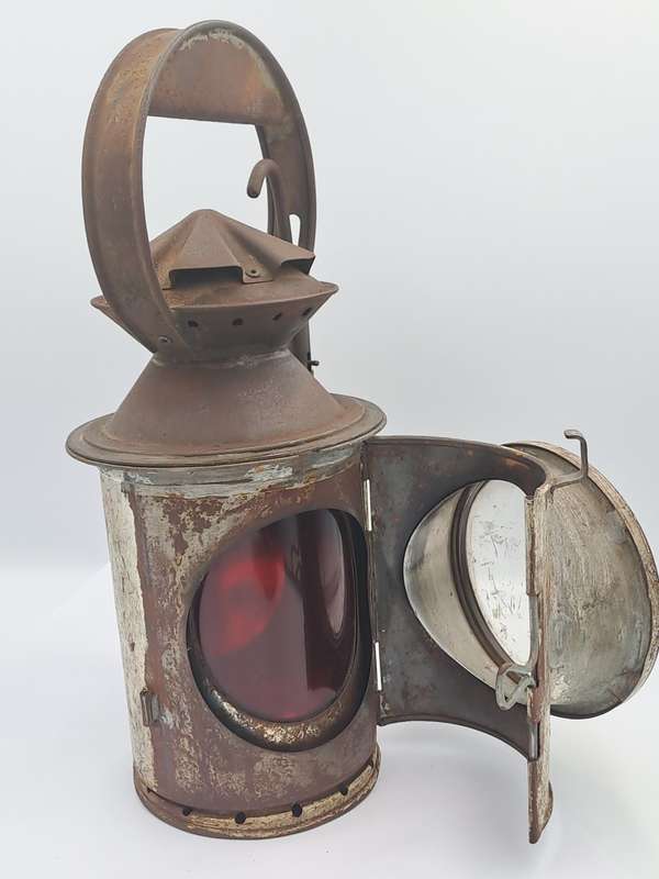 Vintage SAS-SAR Railway Signal Lamp -Not restored-