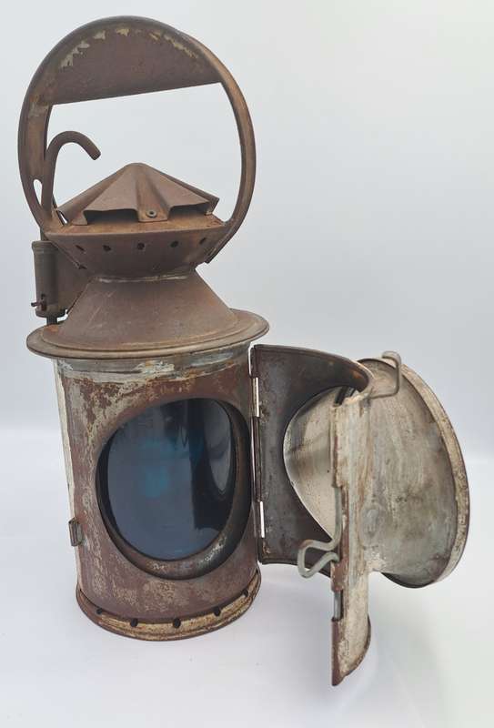 Vintage SAS-SAR Railway Signal Lamp -Not restored-