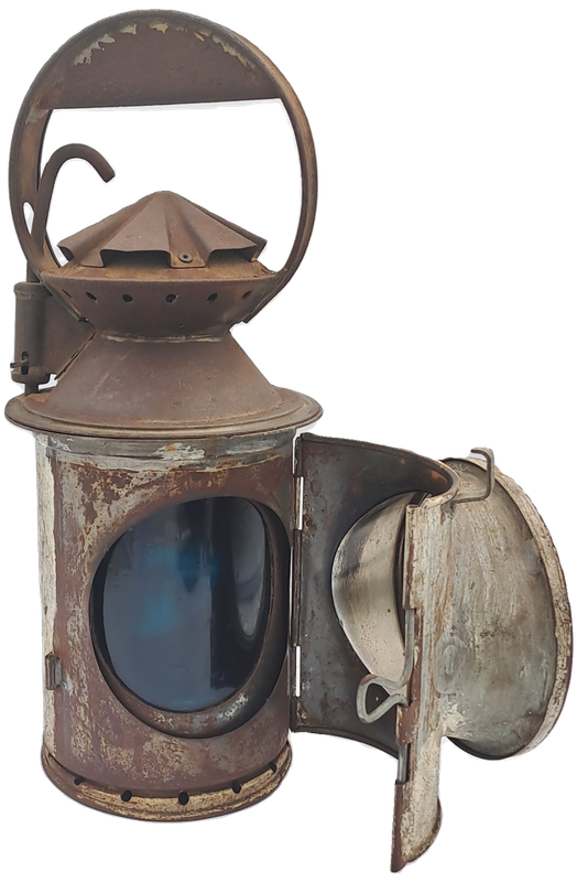 Vintage SAS-SAR Railway Signal Lamp -Not restored-