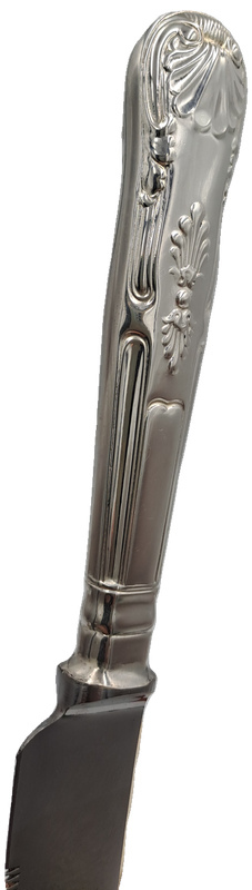 Vintage Silver Plated BREADKNIFE John Turton & Co Sheffield England -Firth Stainless-Boxed -Unused