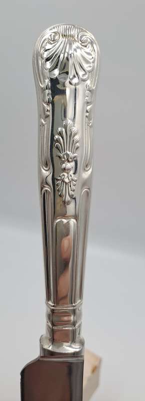 Vintage Silver Plated BREADKNIFE John Turton & Co Sheffield England -Firth Stainless-Boxed -Unused