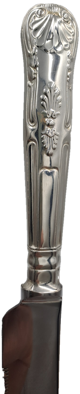 Vintage Silver Plated BREADKNIFE John Turton & Co Sheffield England -Firth Stainless-Boxed -Unused