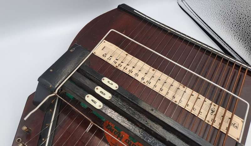 Antique Rosen Autoharp Circa 1888 by Charles Zimmerman -Made in Germany