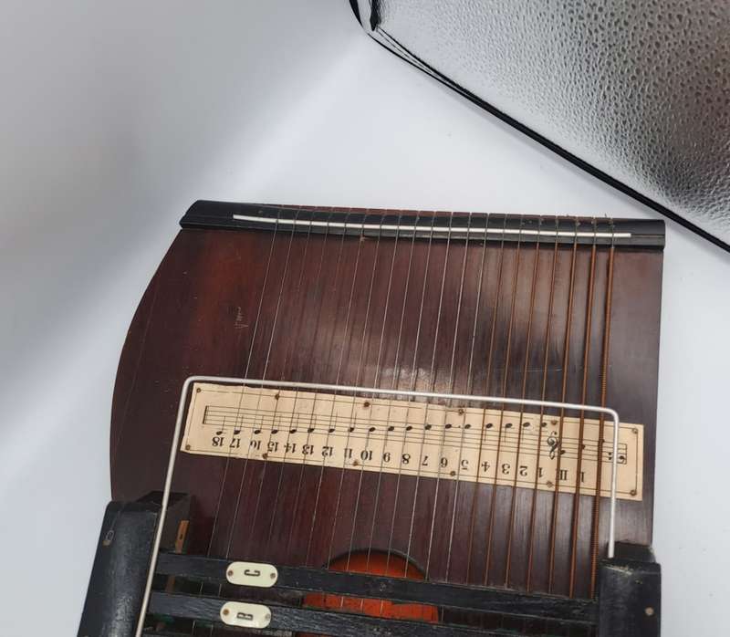 Antique Rosen Autoharp Circa 1888 by Charles Zimmerman -Made in Germany