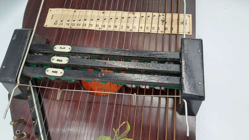 Antique Rosen Autoharp Circa 1888 by Charles Zimmerman -Made in Germany