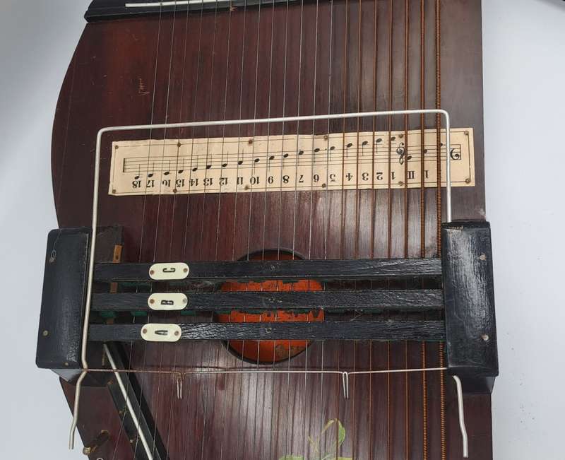 Antique Rosen Autoharp Circa 1888 by Charles Zimmerman -Made in Germany