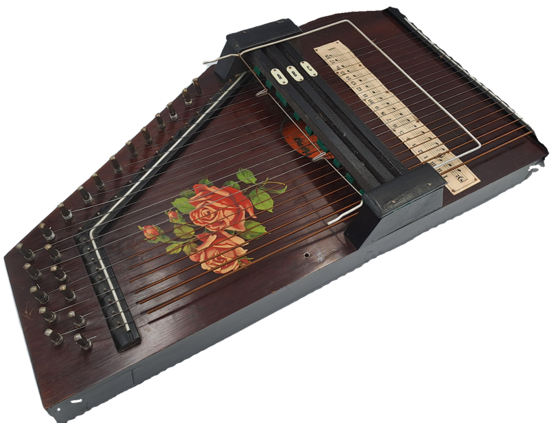 Antique Rosen Autoharp Circa 1888 by Charles Zimmerman -Made in Germany
