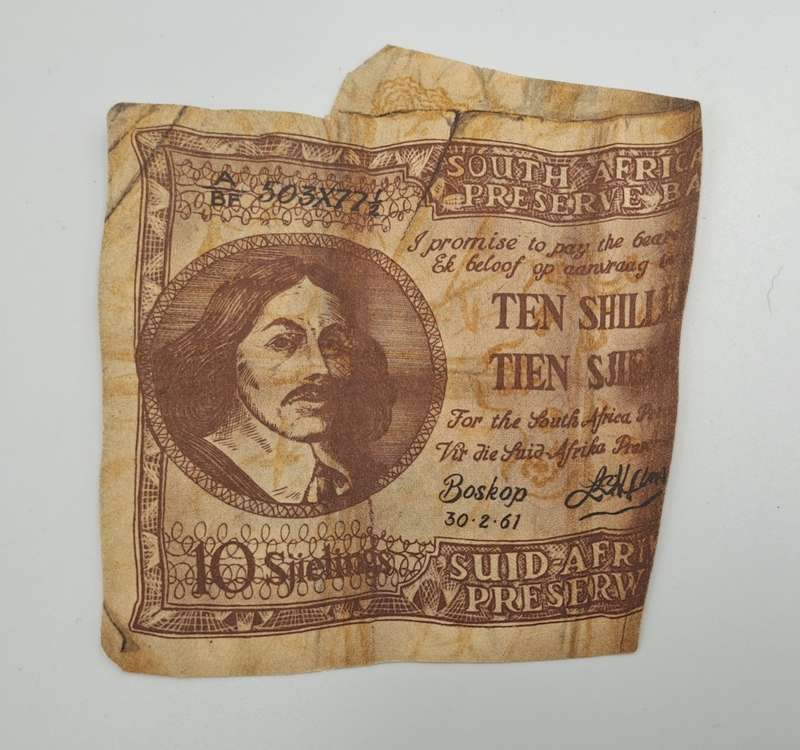 Old `Invest in Rexall Products` 1961 S.A 10 shilling advertisment (3 available)