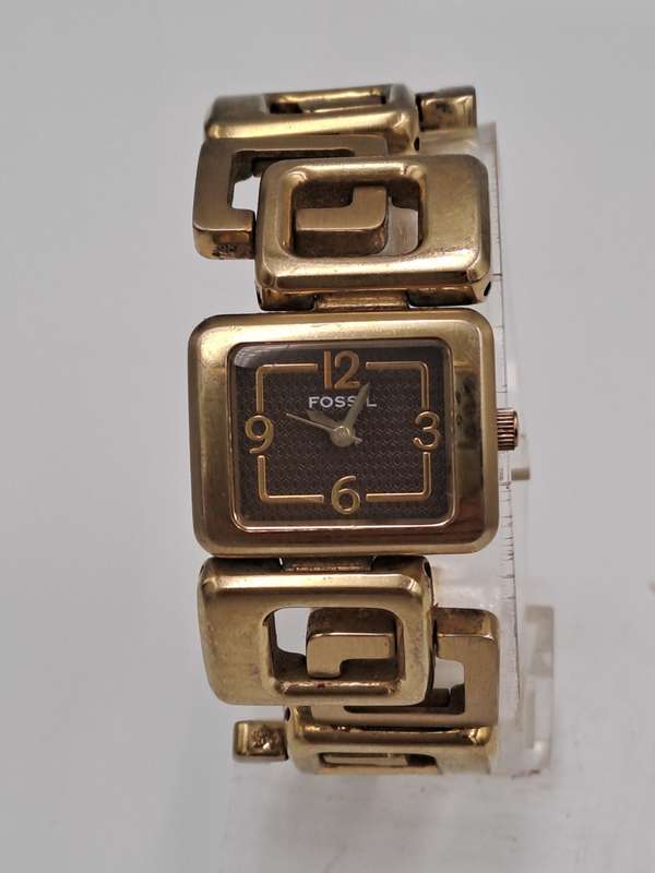 Pre-Owned Ladies Fossil ES-2136 110810 Quartz Watch -Working