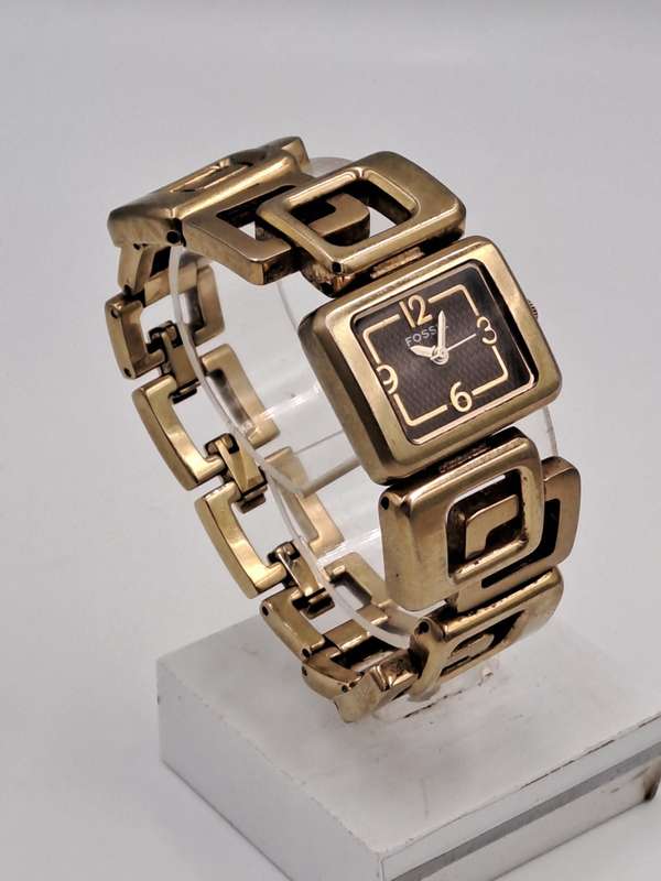 Pre-Owned Ladies Fossil ES-2136 110810 Quartz Watch -Working