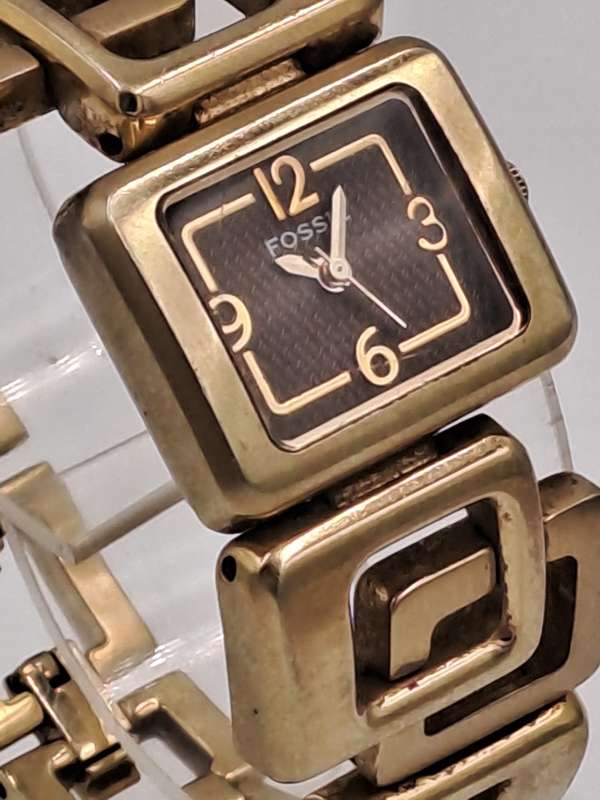 Pre-Owned Ladies Fossil ES-2136 110810 Quartz Watch -Working