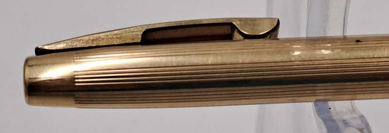 Vintage  12kt White Dot Gold Filled Sheaffer Pencil 0,9mm Lead